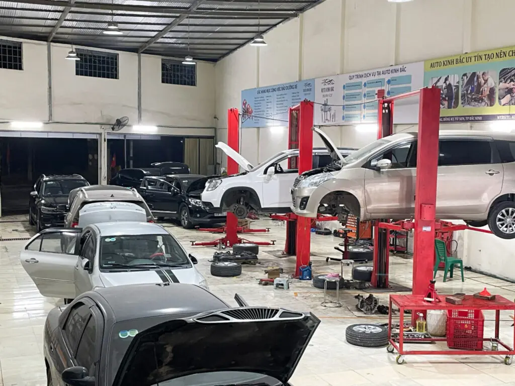 Auto Kinh Bắc - Gara thay dầu số chất lượng - uy tín tất cả các hãng xe tại Từ Sơn - Bắc Ninh